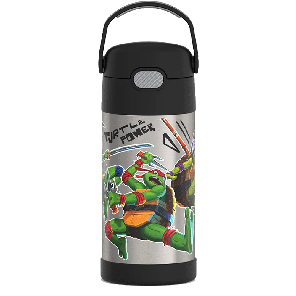 12oz FUNtainer® Water Bottle Teenage Mutant Ninja Turtles