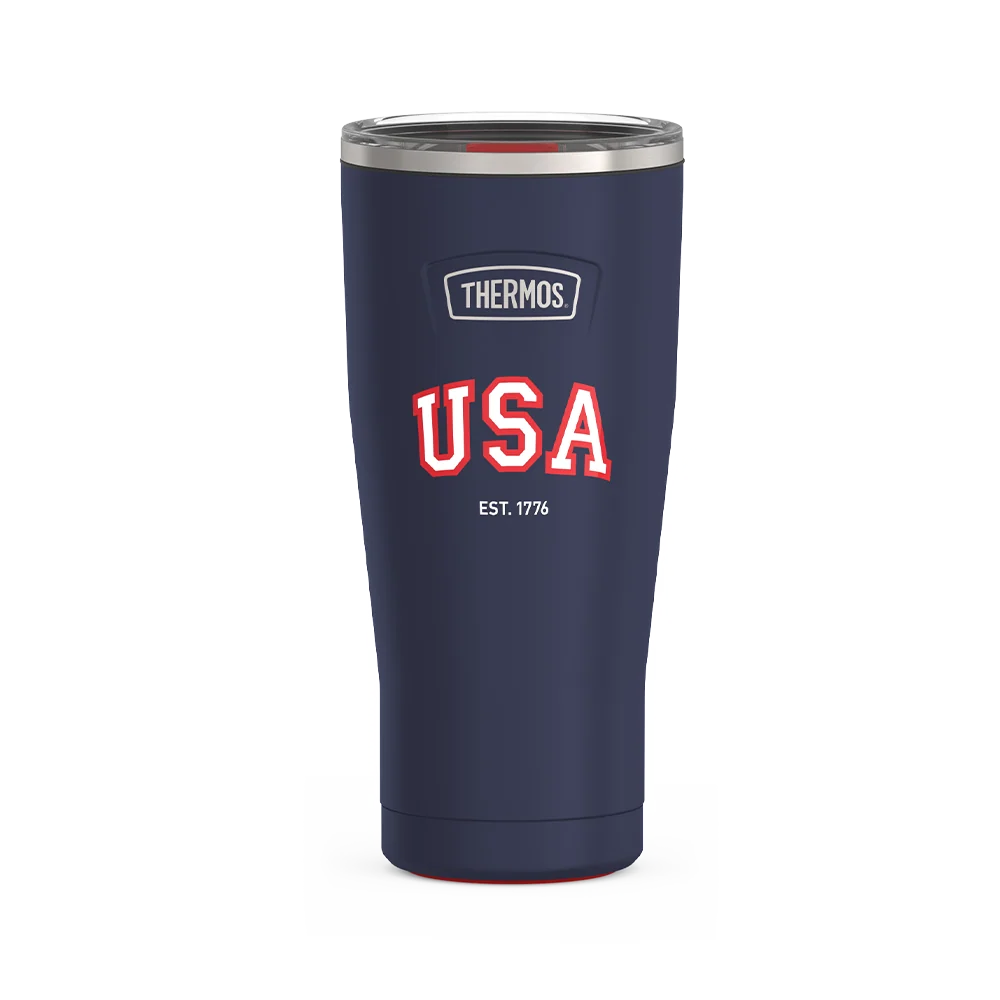 24oz Icon™ Tumbler with Slide Lock Lid - Navy USA