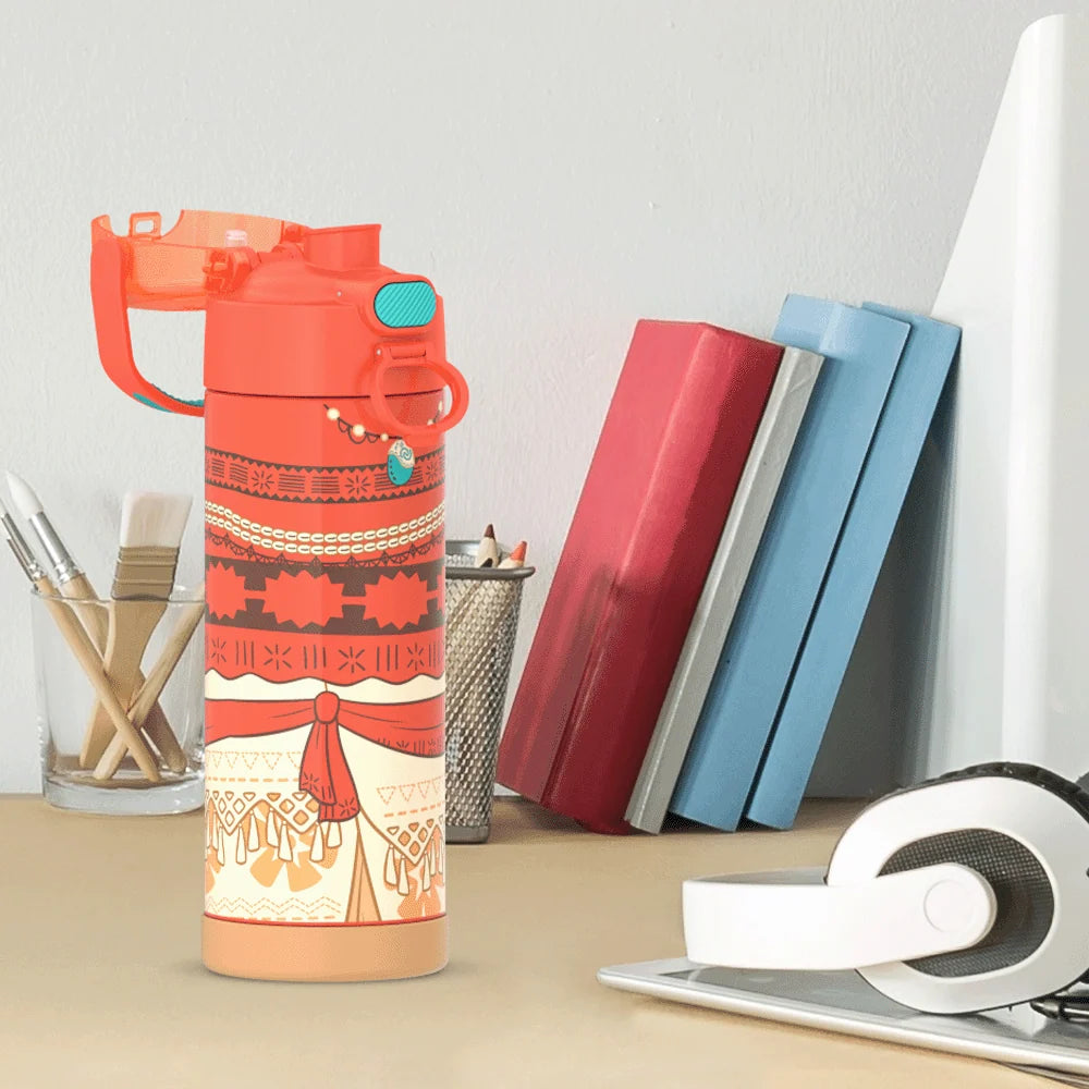 16oz FUNtainer® Water Bottle Disney Princess Moana