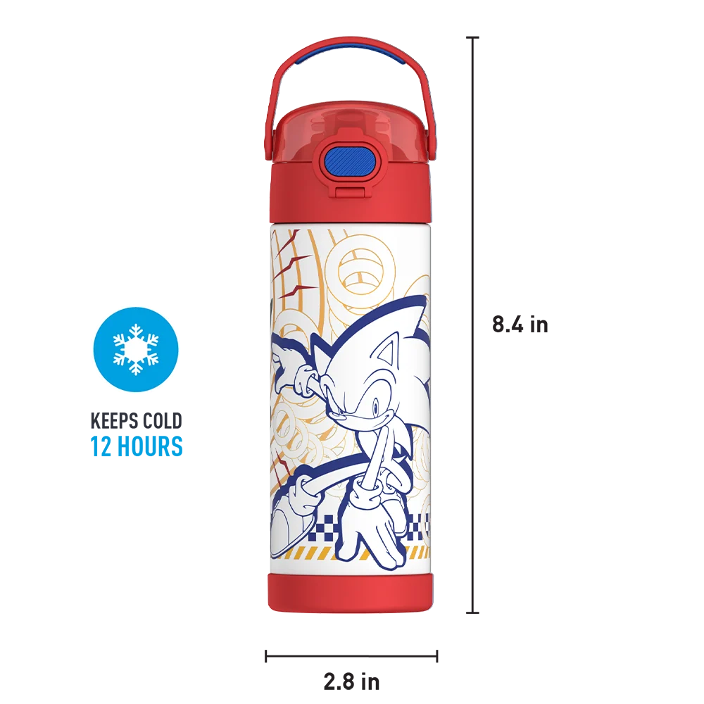16oz FUNtainer® Water Bottle Sonic the Hedgehog™