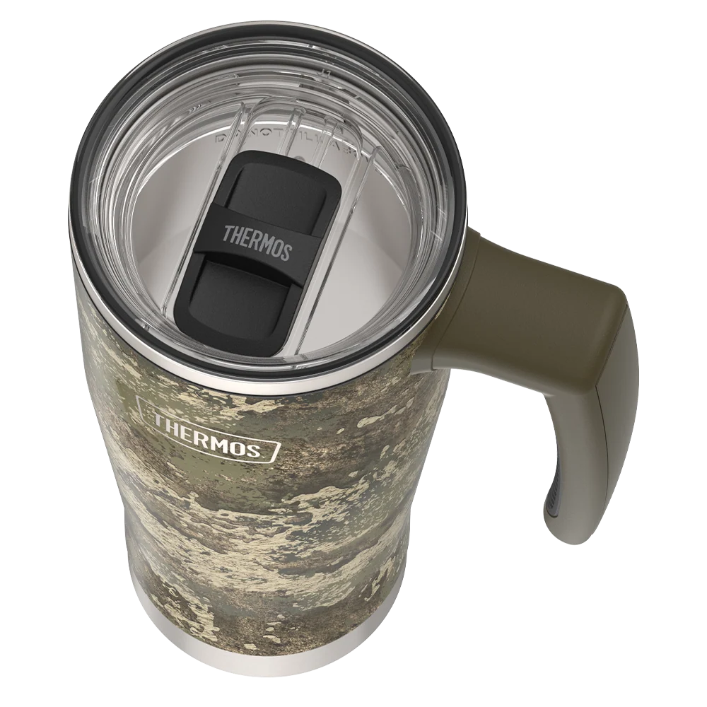 18oz Icon™ Mug with Slide Lock Lid — TrueTimber™ Strata Camo