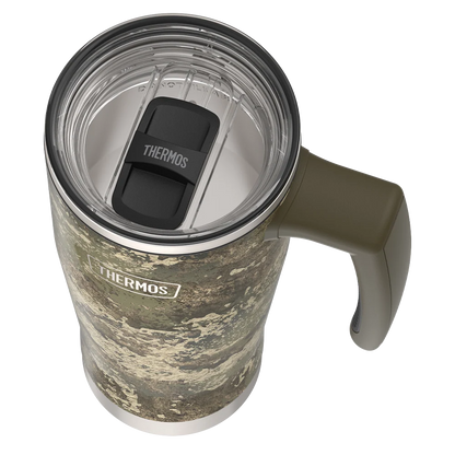 18oz Icon™ Mug with Slide Lock Lid — TrueTimber™ Strata Camo