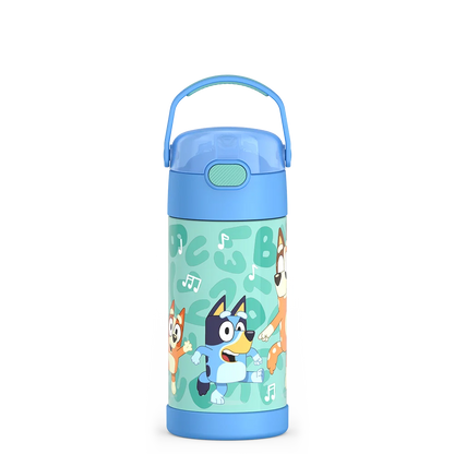 12oz FUNtainer® Water Bottle Bluey