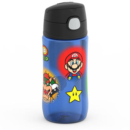 16oz Thermos® Kids Water Bottle With Spout Lid Mario Kart™