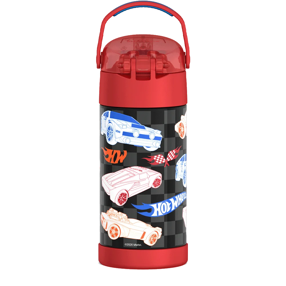 12oz FUNtainer® Water Bottle Hot Wheels™