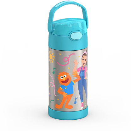 12oz FUNtainer® Water Bottle Ms. Rachel