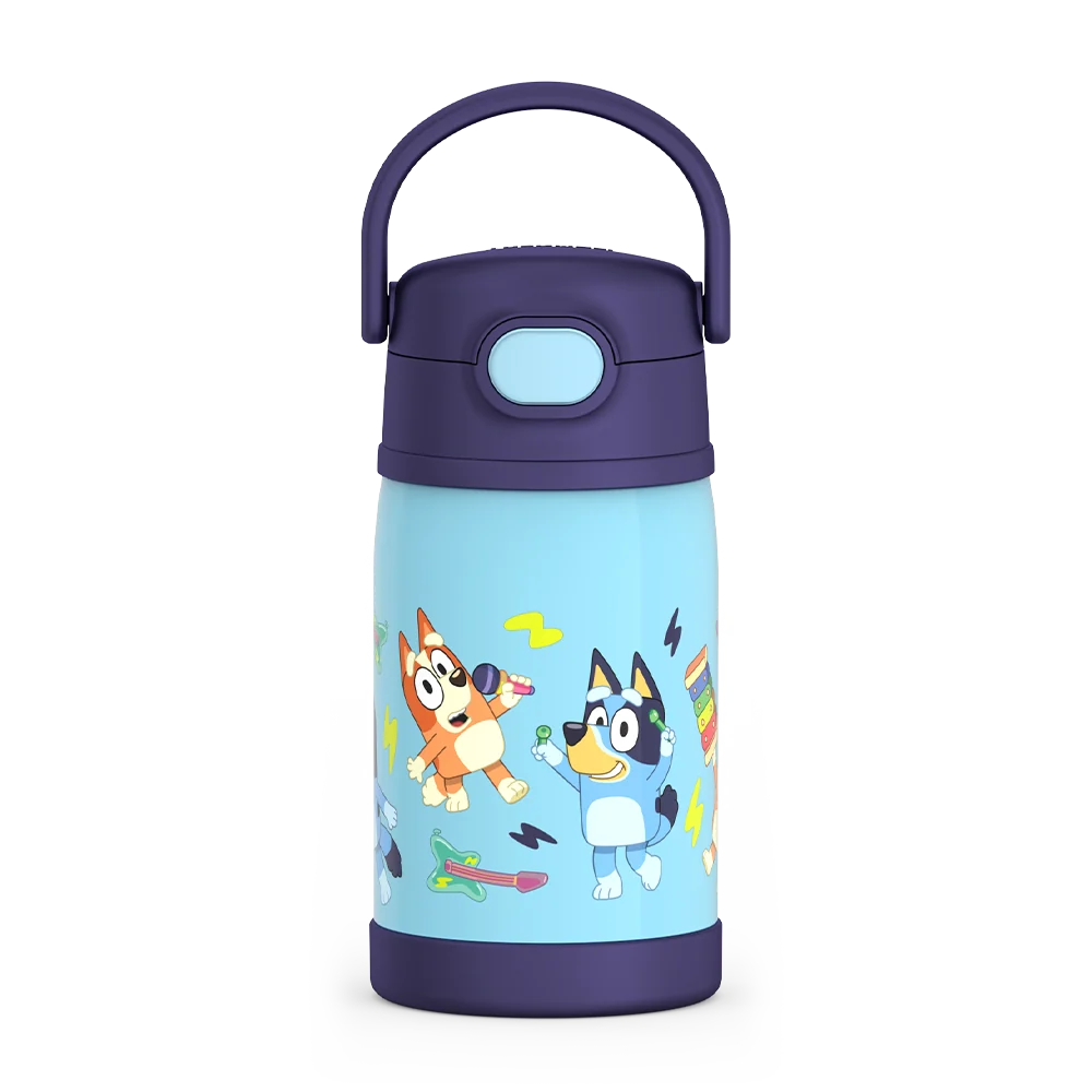 10oz FUNtainer® Water Bottle Bluey