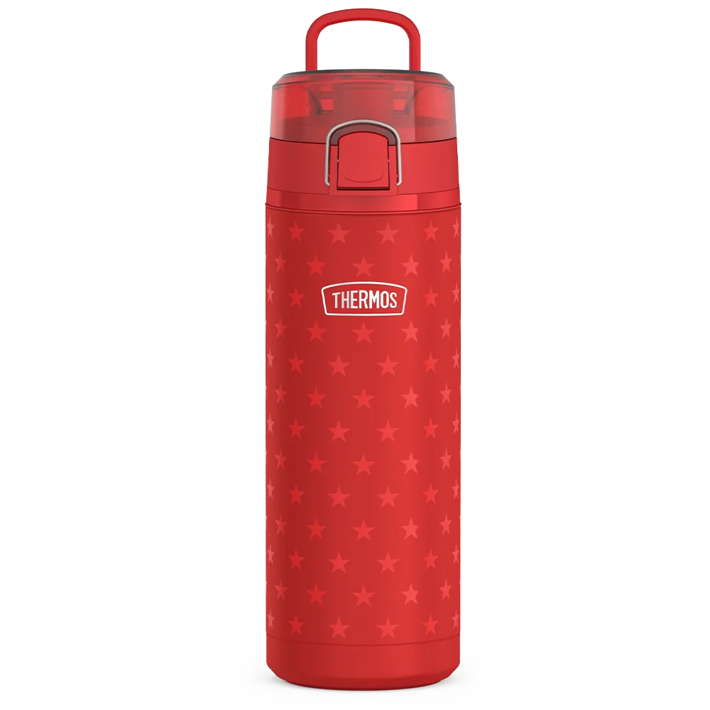 24oz Icon™ Water Bottle with Spout - Red Stars
