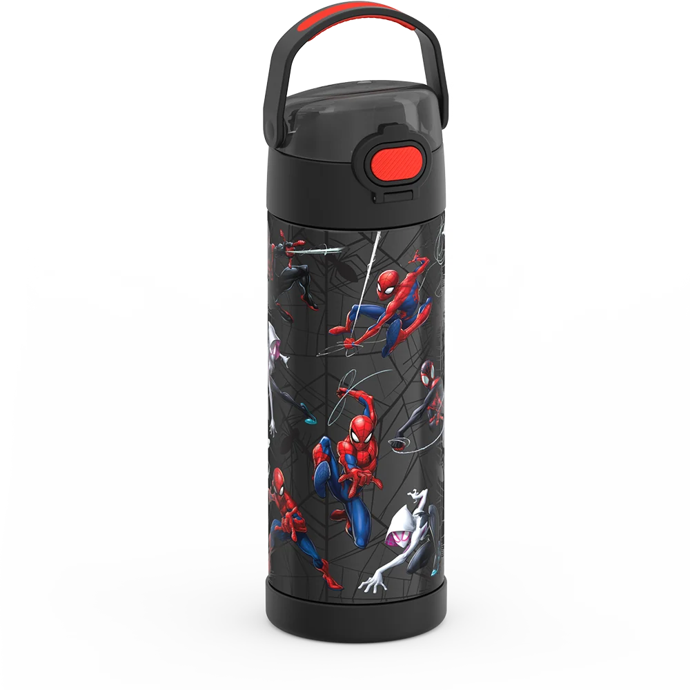 16oz FUNtainer® Water Bottle Spider-Man