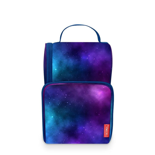 Tween Dual Lunch Box Galaxy Navy/purple