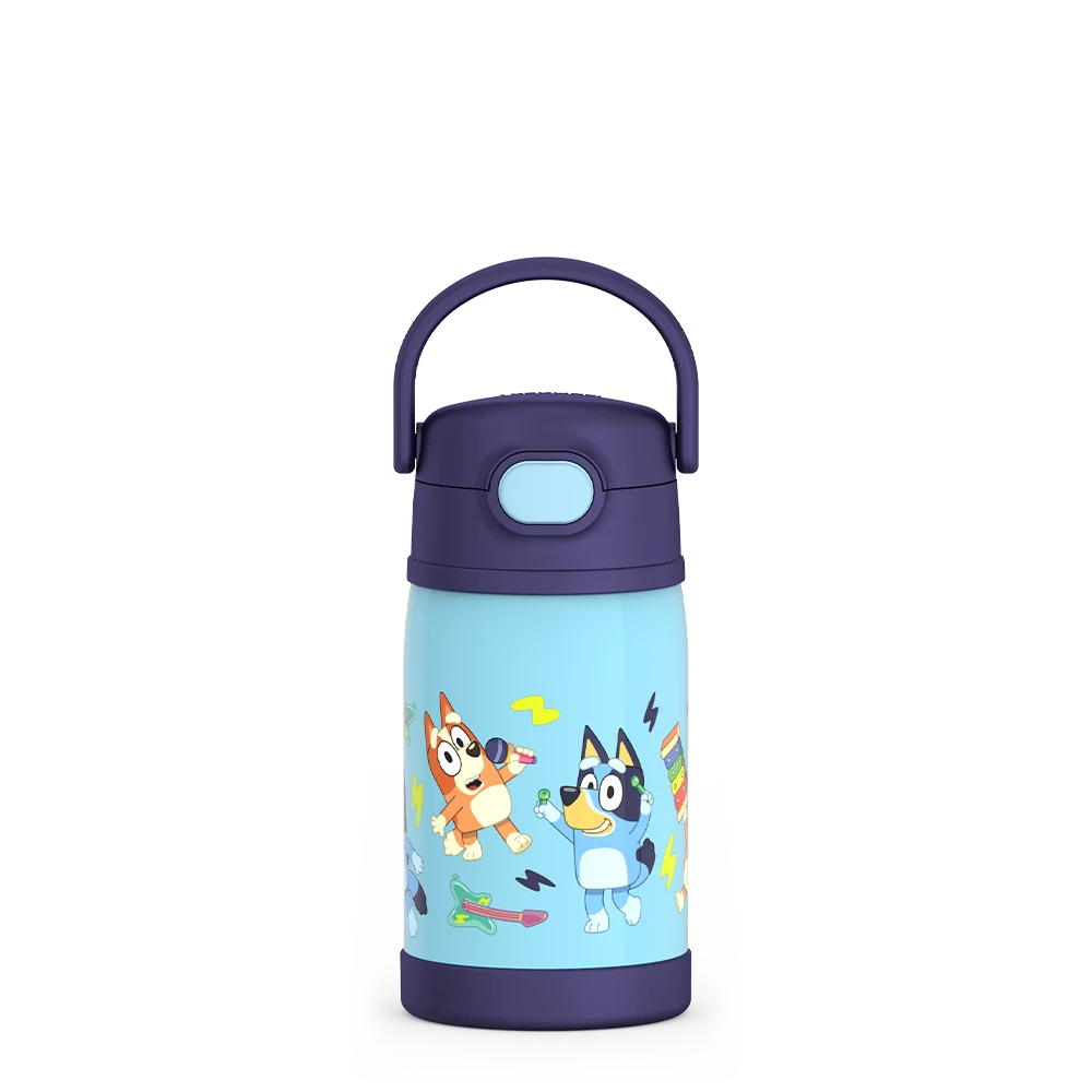 10oz FUNtainer® Water Bottle Bluey