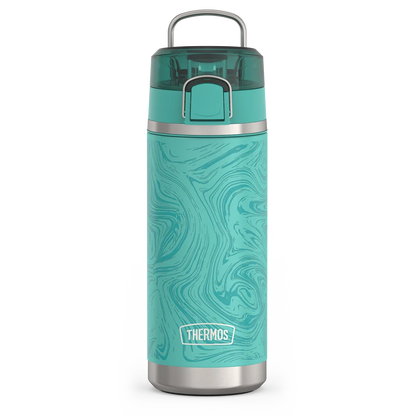 18oz Icon™ Kids Water Bottle With Spout Lid - Marble