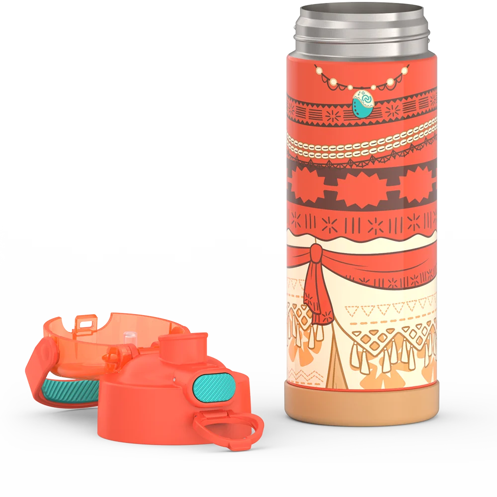 16oz FUNtainer® Water Bottle Disney Princess Moana