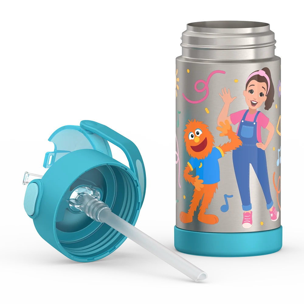 12oz FUNtainer® Water Bottle Ms. Rachel