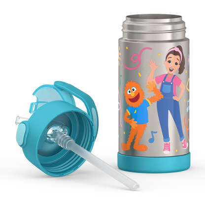 12oz FUNtainer® Water Bottle Ms. Rachel