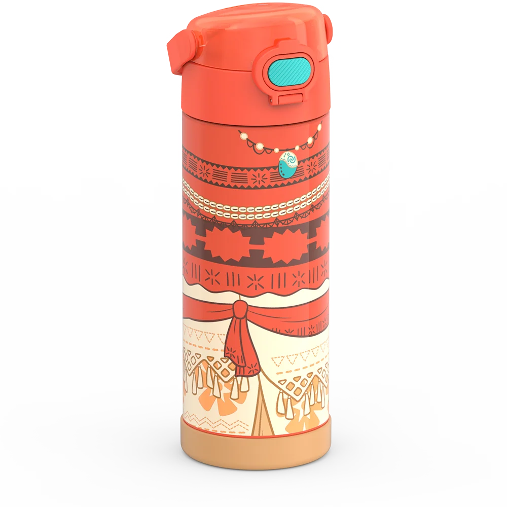 16oz FUNtainer® Water Bottle Disney Princess Moana
