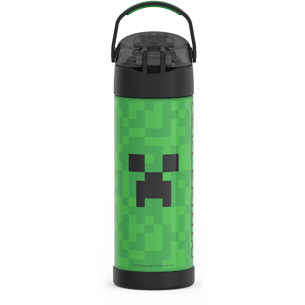 16oz FUNtainer® Water Bottle Minecraft