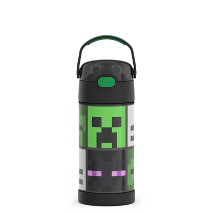 12oz FUNtainer® Water Bottle Minecraft