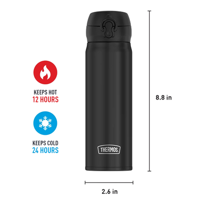 16oz Stainless Steel Direct Drink Bottle