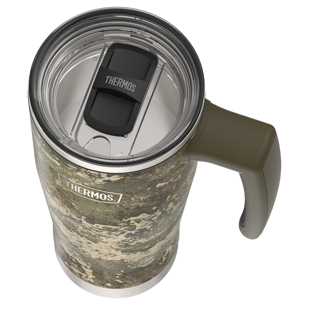 18oz Icon™ Mug with Slide Lock Lid — TrueTimber™ Strata Camo