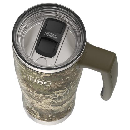 18oz Icon™ Mug with Slide Lock Lid — TrueTimber™ Strata Camo