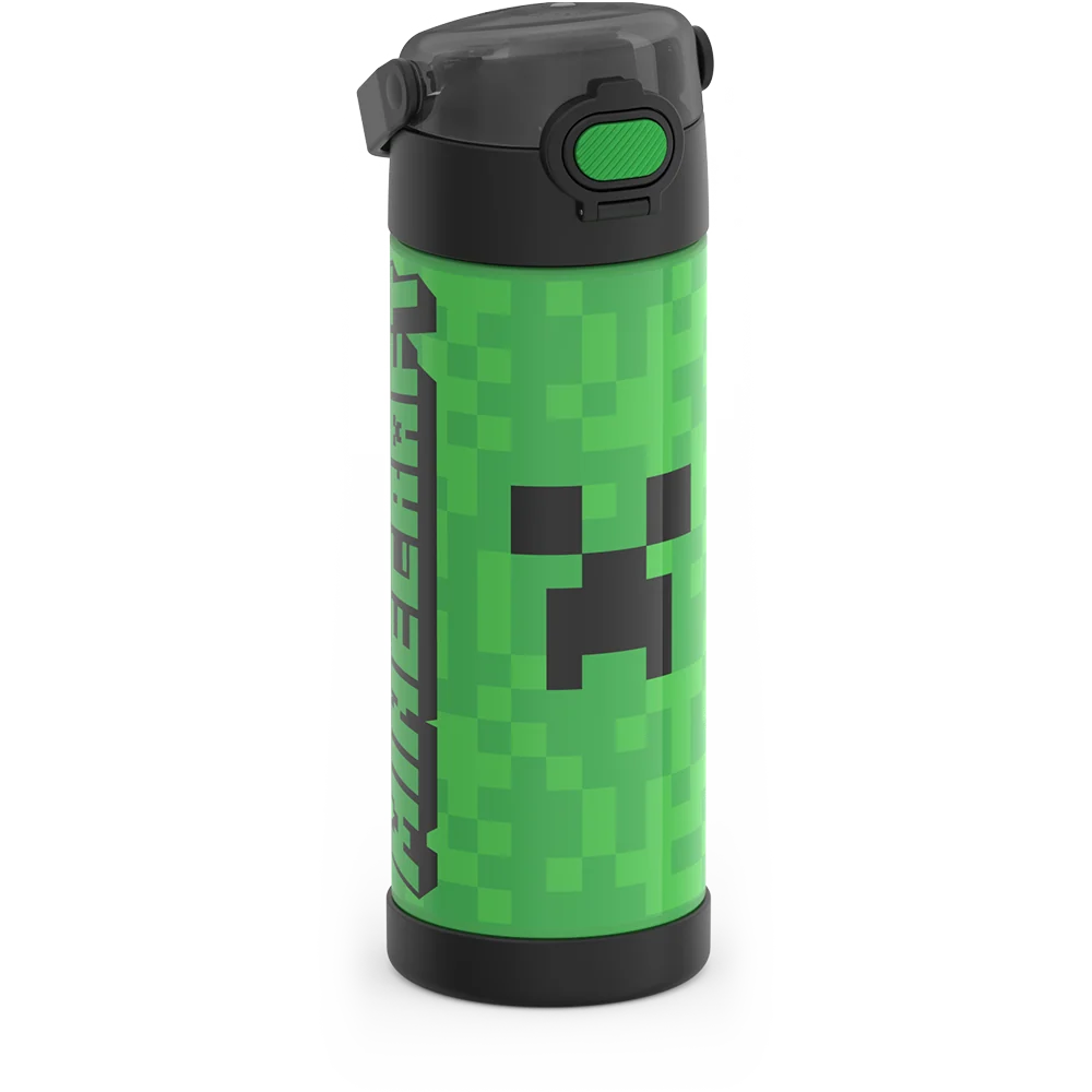16oz FUNtainer® Water Bottle Minecraft