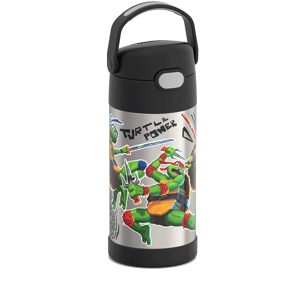 12oz FUNtainer® Water Bottle Teenage Mutant Ninja Turtles