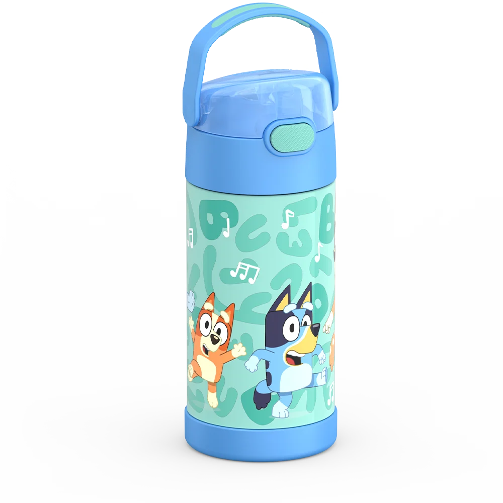 12oz FUNtainer® Water Bottle Bluey