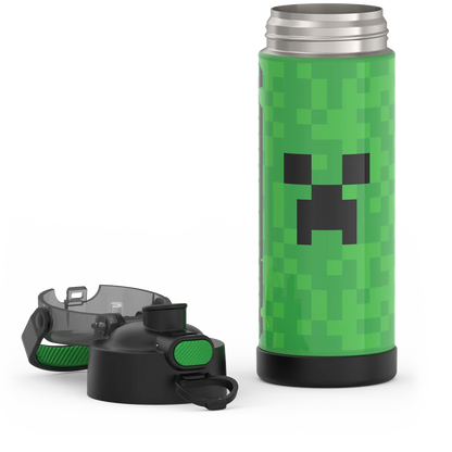 16oz FUNtainer® Water Bottle Minecraft