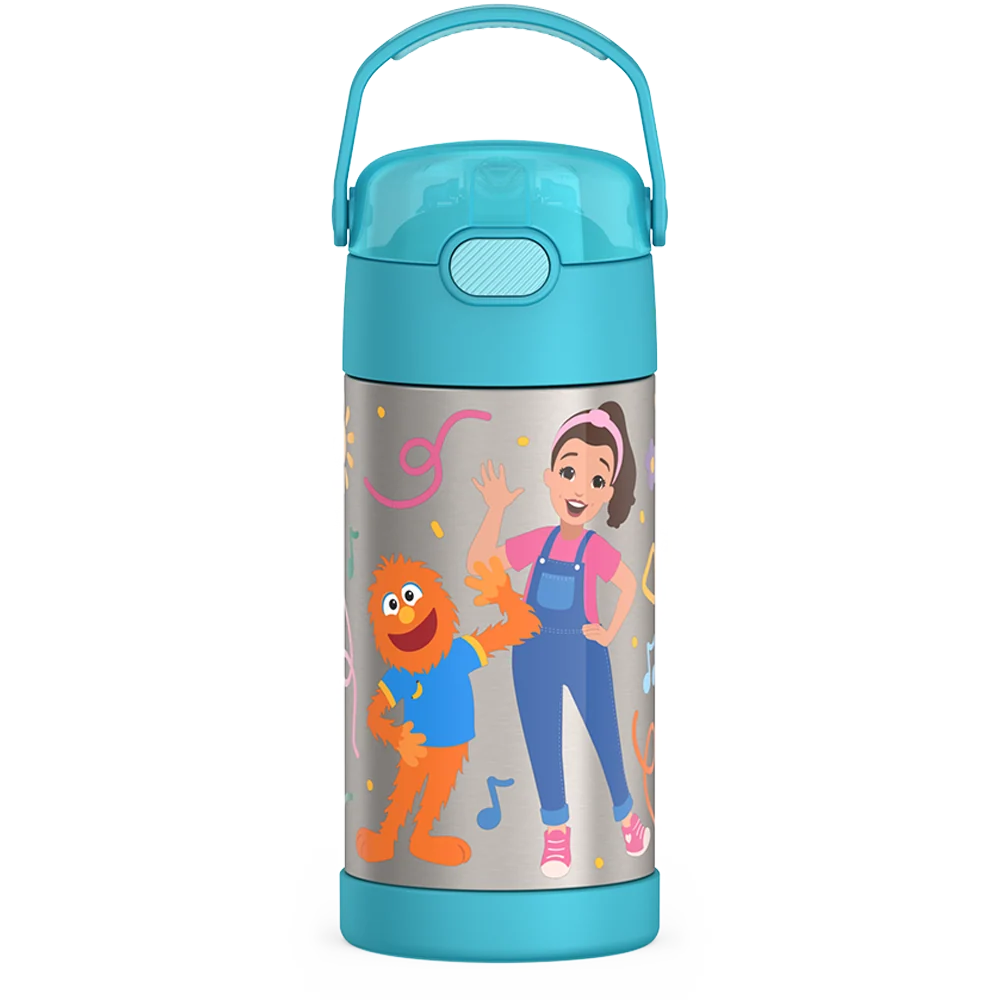 12oz FUNtainer® Water Bottle Ms. Rachel