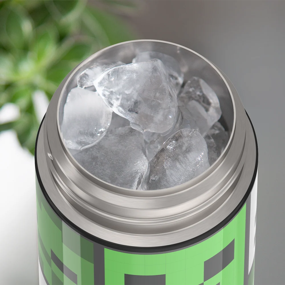 12oz FUNtainer® Water Bottle Minecraft
