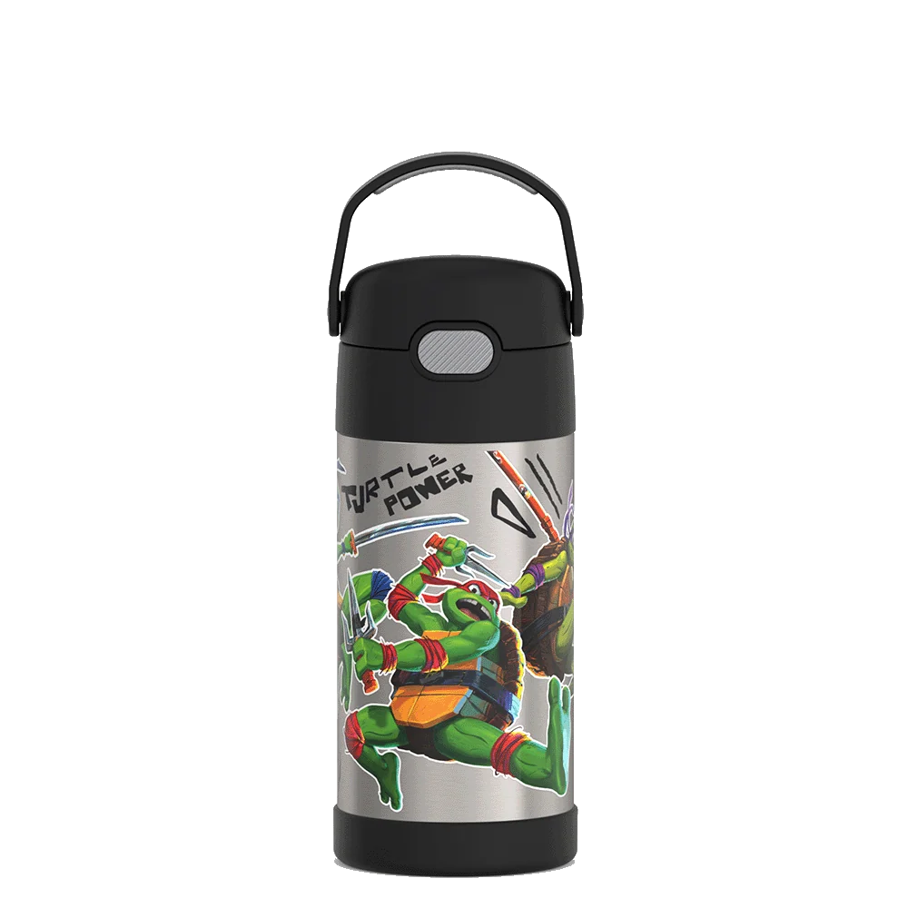 12oz FUNtainer® Water Bottle Teenage Mutant Ninja Turtles