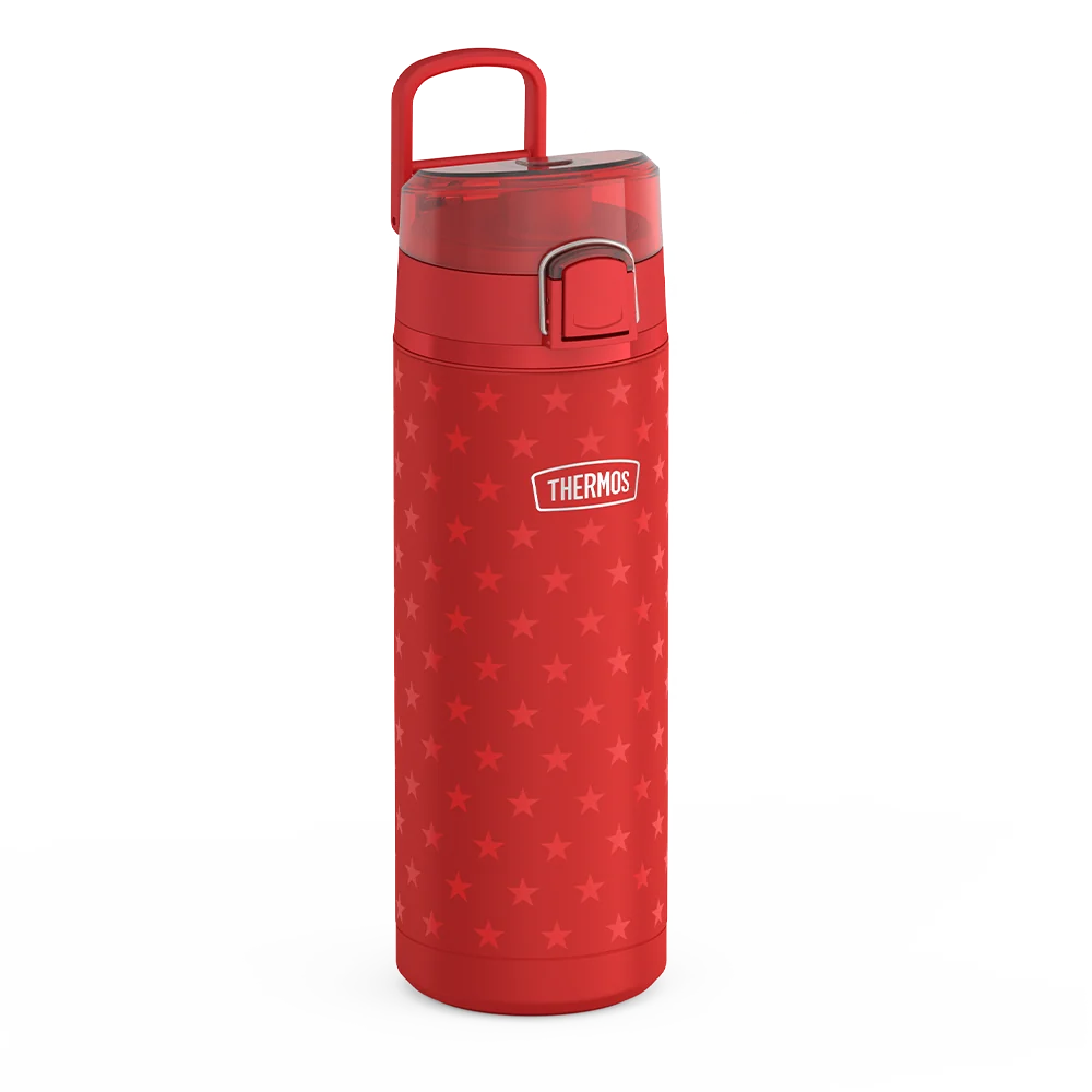 24oz Icon™ Water Bottle with Spout - Red Stars