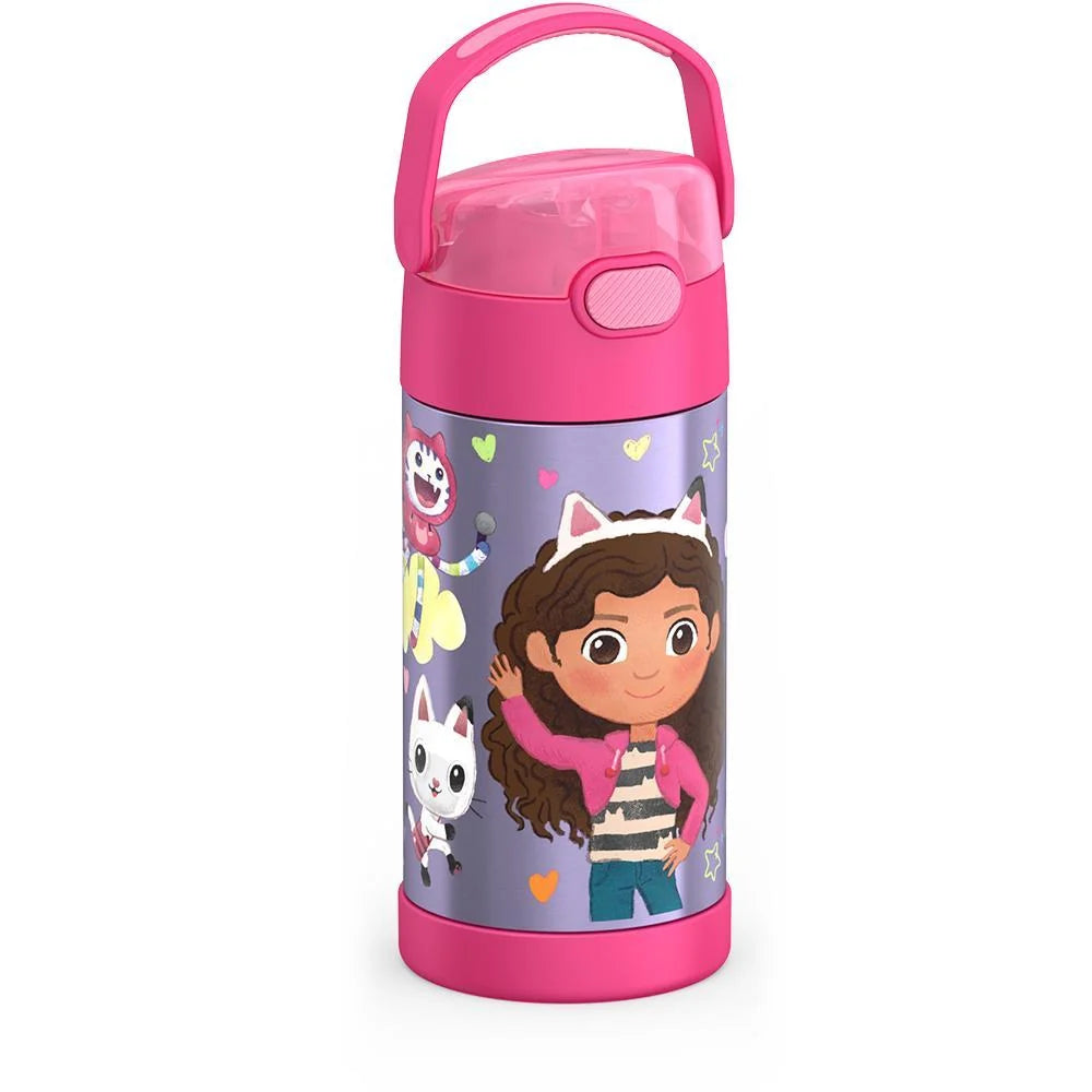 12oz FUNtainer® Water Bottle Gabby's Dollhouse