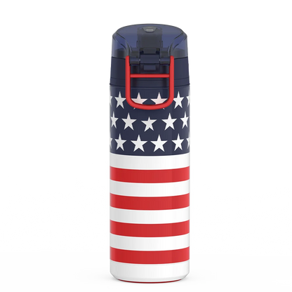 24oz Icon™ Water Bottle with Spout - American Flag