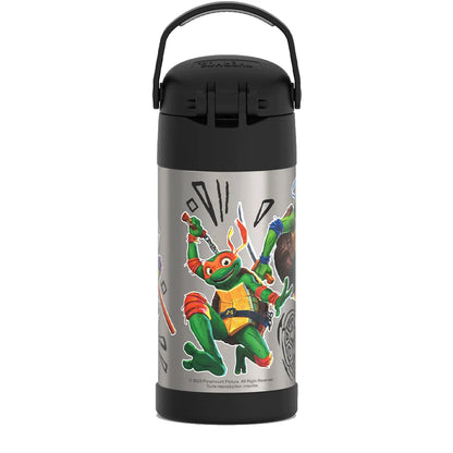 12oz FUNtainer® Water Bottle Teenage Mutant Ninja Turtles