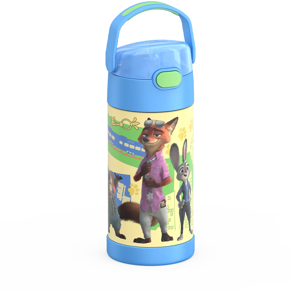 12oz FUNtainer® Water Bottle Disney Zootopia 2