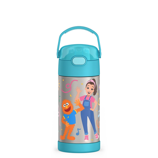 12oz FUNtainer® Water Bottle Ms. Rachel
