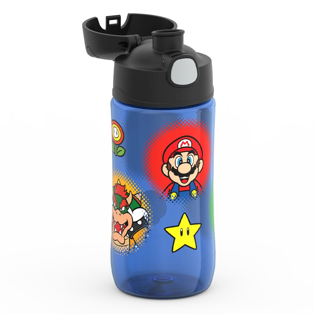 16oz Thermos® Kids Water Bottle With Spout Lid Mario Kart™