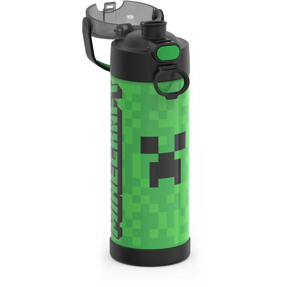 16oz FUNtainer® Water Bottle Minecraft