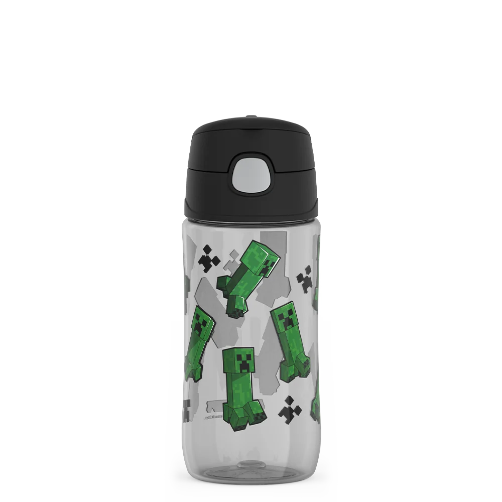 16oz Thermos® Kids Water Bottle With Spout Lid Minecraft