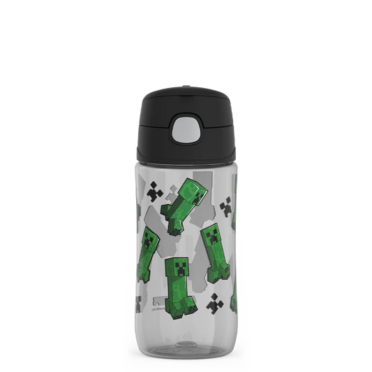 16oz Thermos® Kids Water Bottle With Spout Lid Minecraft