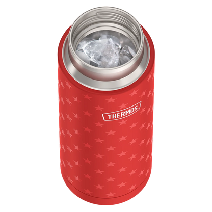 24oz Icon™ Water Bottle with Spout - Red Stars