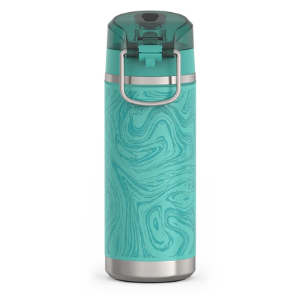 18oz Icon™ Kids Water Bottle With Spout Lid - Marble