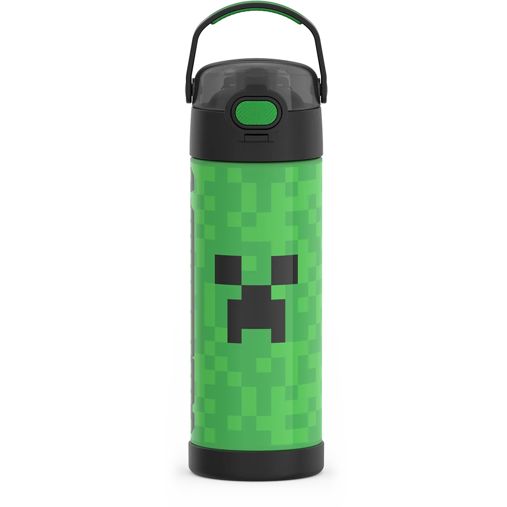 16oz FUNtainer® Water Bottle Minecraft