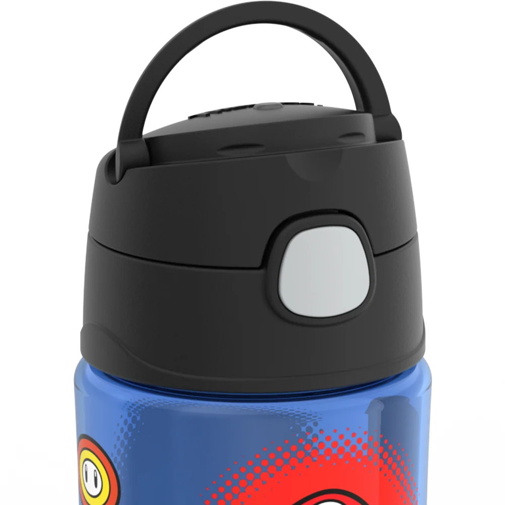 16oz Thermos® Kids Water Bottle With Spout Lid Mario Kart™