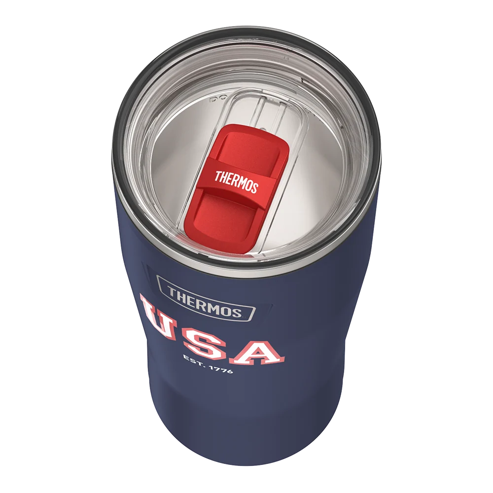 24oz Icon™ Tumbler with Slide Lock Lid - Navy USA