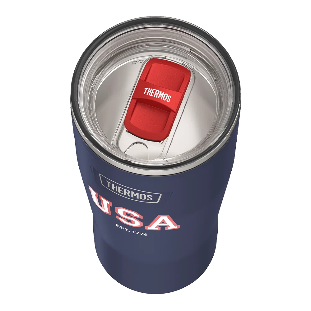 24oz Icon™ Tumbler with Slide Lock Lid - Navy USA