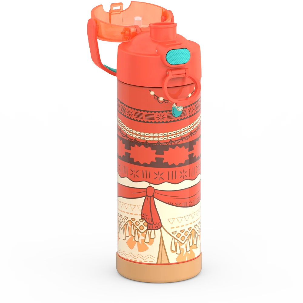 16oz FUNtainer® Water Bottle Disney Princess Moana