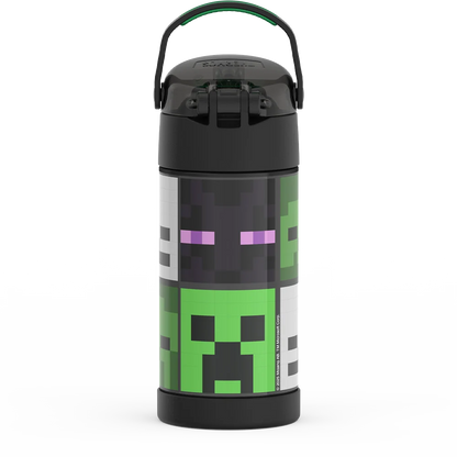12oz FUNtainer® Water Bottle Minecraft